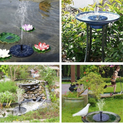 Skorter | Solar Bird Fountain – Solar-powered fountain for garden & birds | Sustainable and low-maintenance