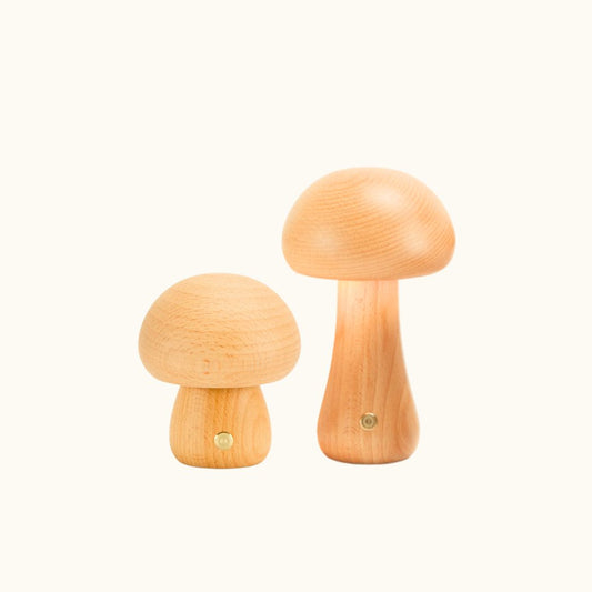 Skorter | Mushie Lamp Duo | Small & Regular | Birch
