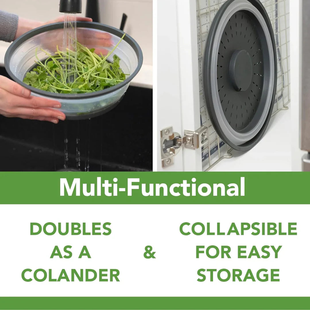 Skorter | Folding Silicone Microwave Splash Guard Lid