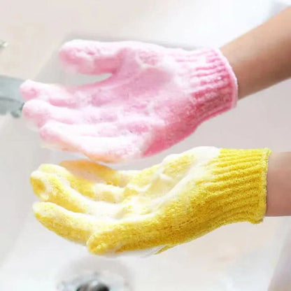 Skorter | Exfoliating Bath Gloves for Shower – 2 Pack