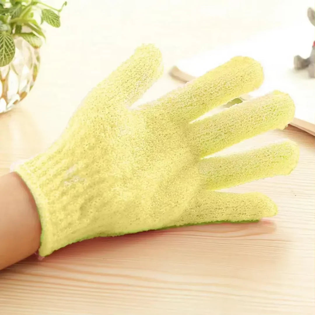 Skorter | Exfoliating Bath Gloves – Set of 2