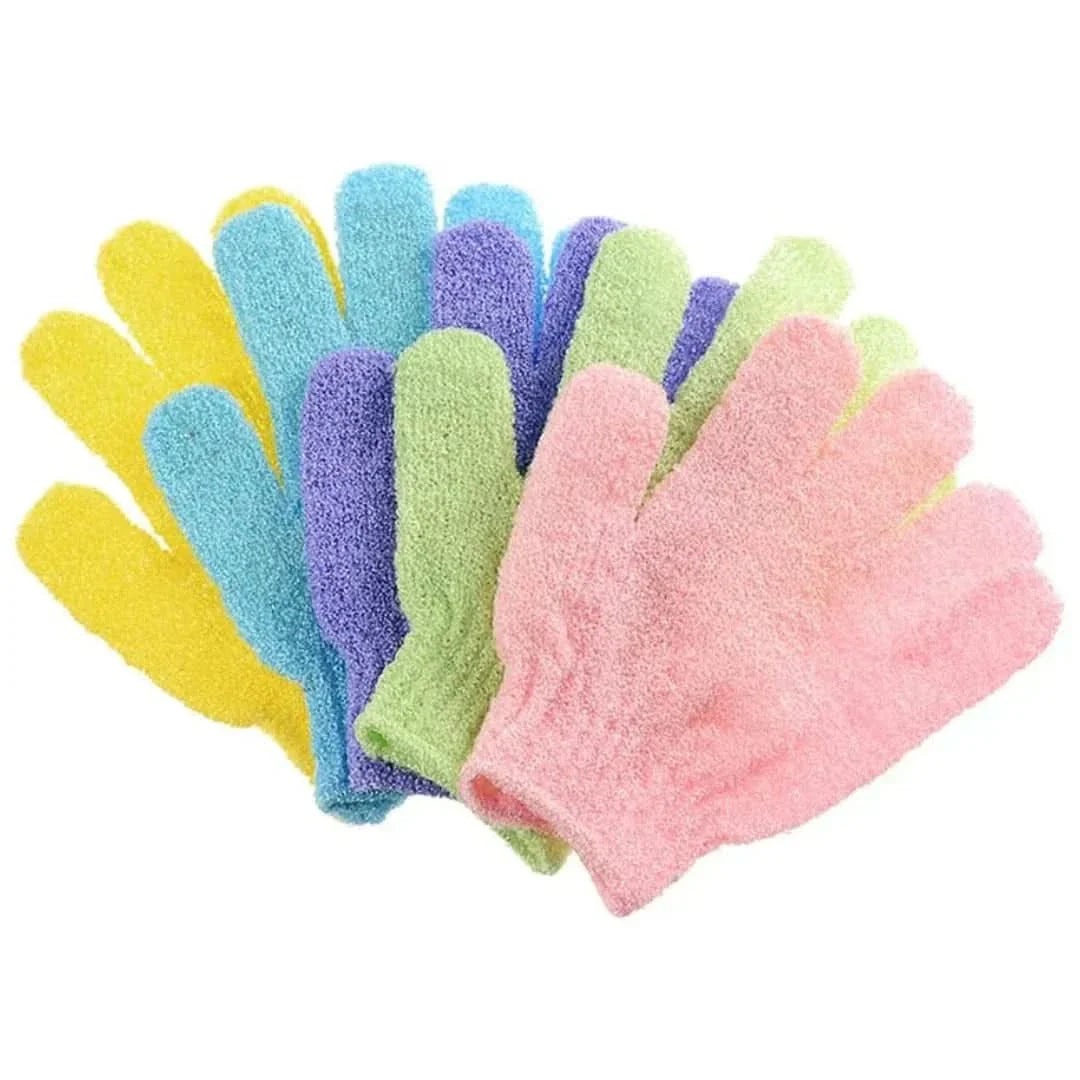 Skorter | Exfoliating Bath Gloves for Shower – 2 Pack