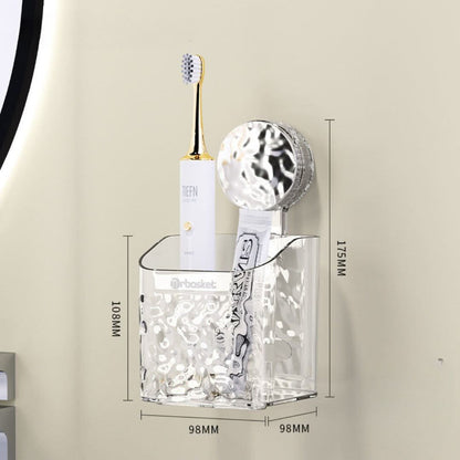 Skorter | Bathroom Suction Cup Shelf – Easy Storage Solution