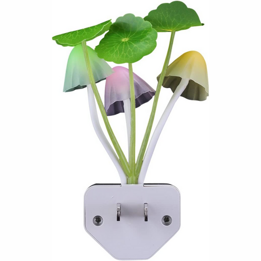 Skorter | Sensor LED Night Light - Colorful Plug-in LED Mushroom Dream Lamp
