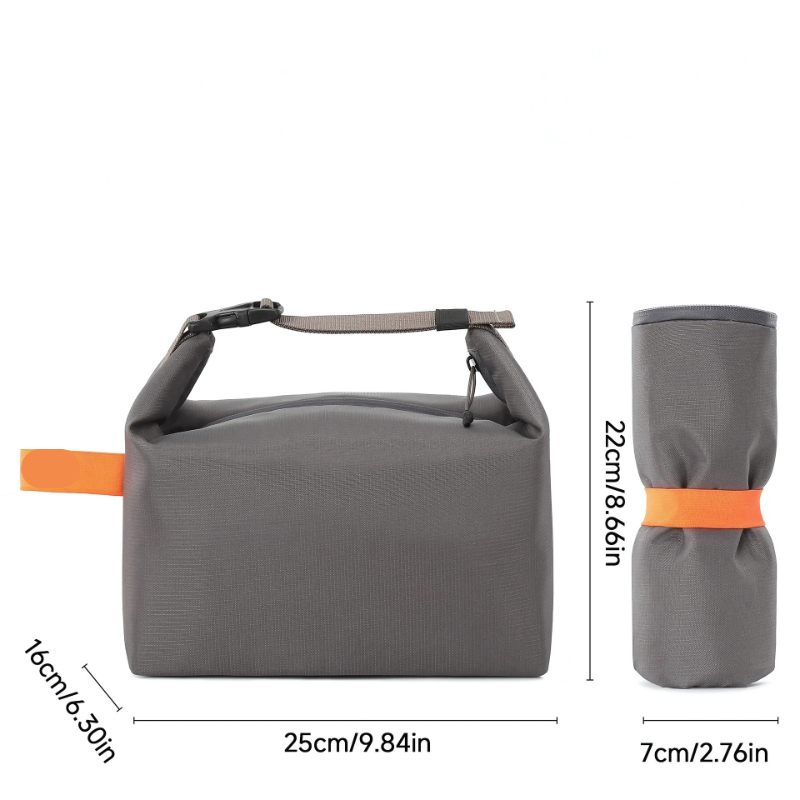 Skorter | UrbanLunch Foldable Insulated Lunch Bag – Keeps Food Fresh and Stylish On-the-Go