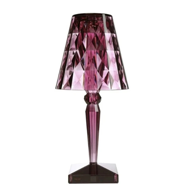 Skorter | CrystalGlow - Dimmable Acrylic Table Lamp with Luxury Light Design for Living Room & Bedroom