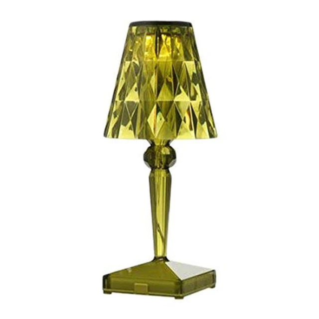 Skorter | CrystalGlow - Dimmable Acrylic Table Lamp with Luxury Light Design for Living Room & Bedroom