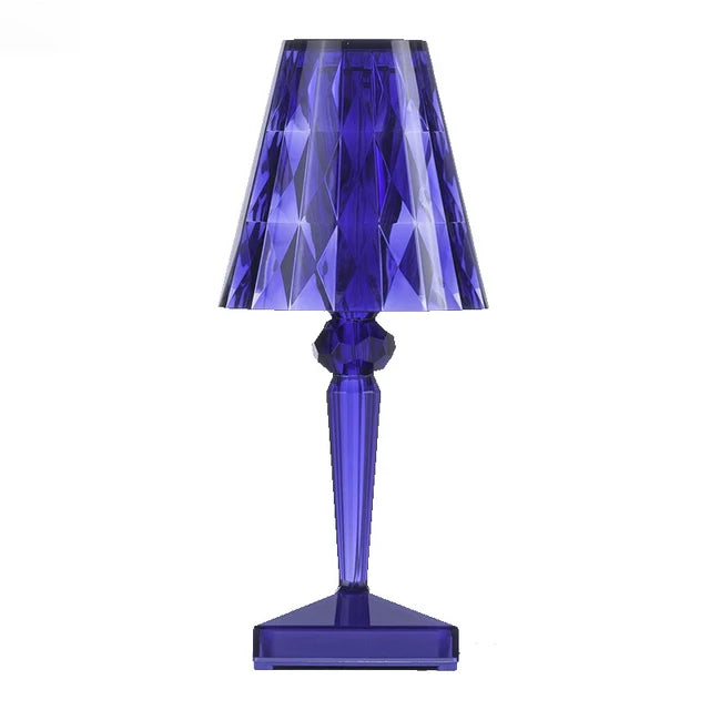 Skorter | CrystalGlow - Dimmable Acrylic Table Lamp with Luxury Light Design for Living Room & Bedroom