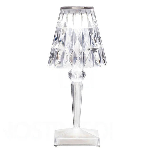 Skorter | CrystalGlow - Dimmable Acrylic Table Lamp with Luxury Light Design for Living Room & Bedroom