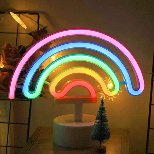 Skorter | NeonGlow - Colorful neon lamp for room decoration – Portable LED rainbow lamp