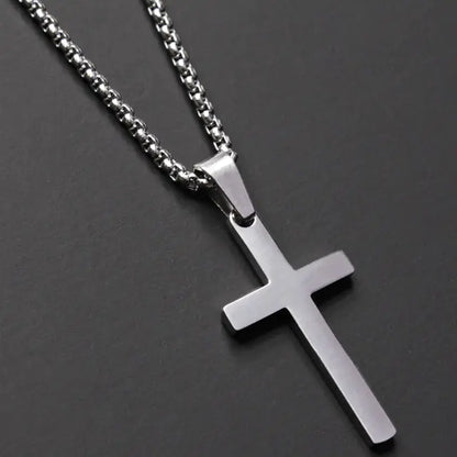 Skorter | Classic Cross Men's Necklace