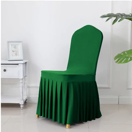 Skorter | Chair cover with pleated skirt