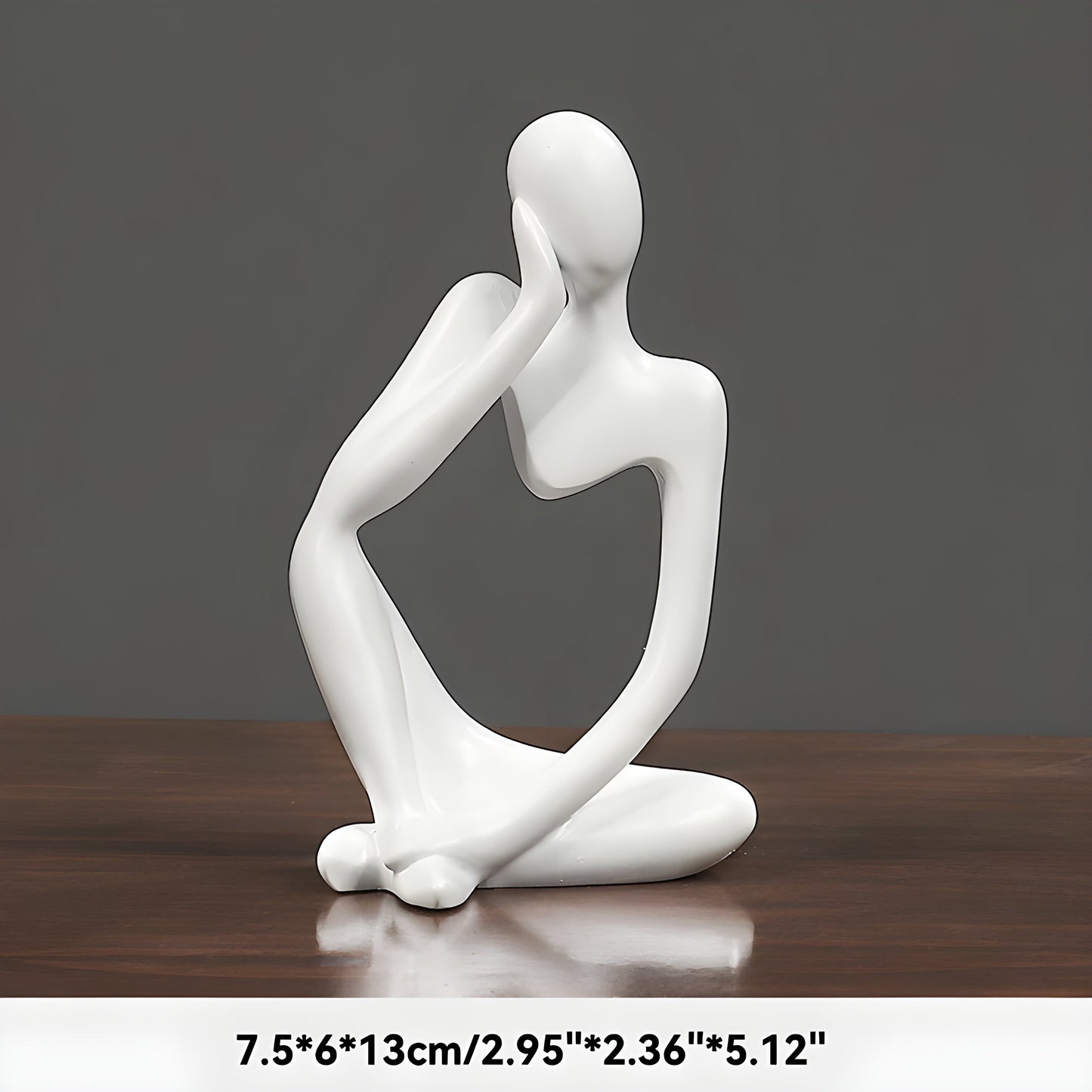 Skorter | Abstract Thinker Sculpture Home Decor