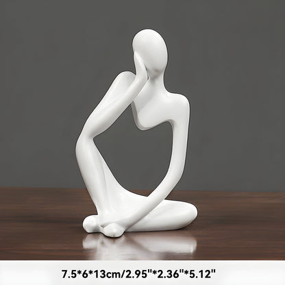 Skorter | Abstract Thinker Sculpture Home Decor
