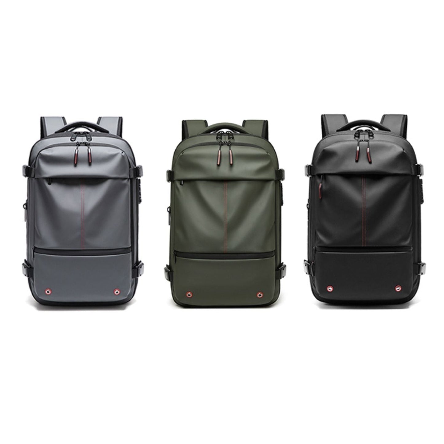 Skorter | VacuPro – Compression Travel Backpack with Built-In Vacuum System | Space-Saving Cabin Bag
