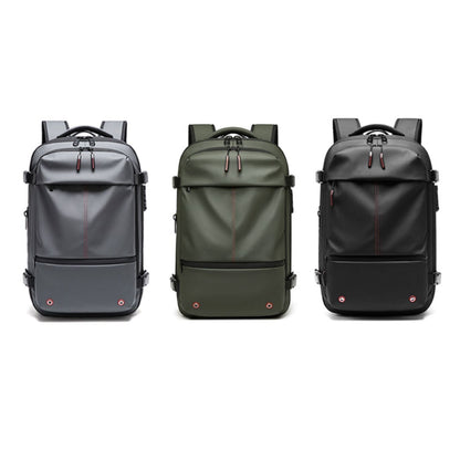 Skorter | VacuPro – Compression Travel Backpack with Built-In Vacuum System | Space-Saving Cabin Bag