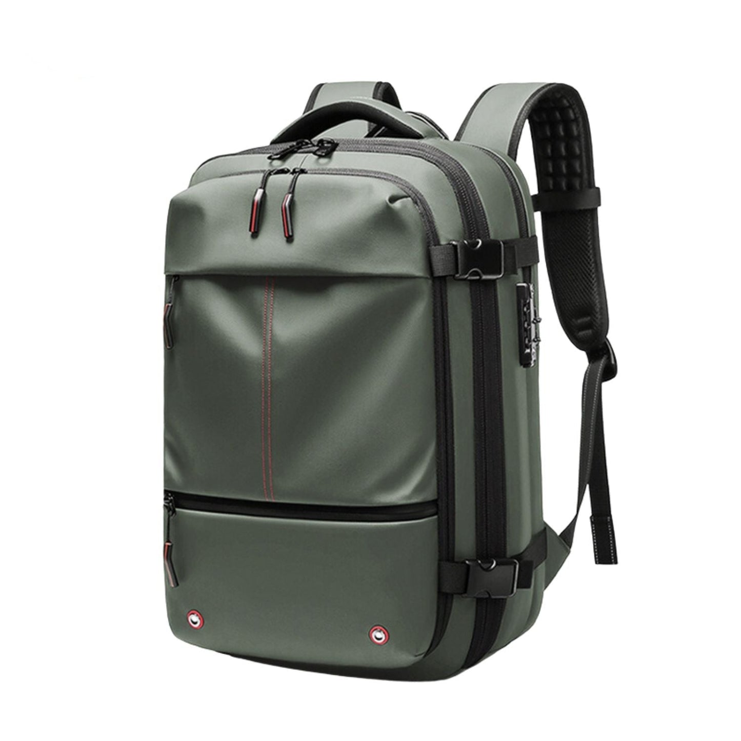 Skorter | VacuPro – Compression Travel Backpack with Built-In Vacuum System | Space-Saving Cabin Bag