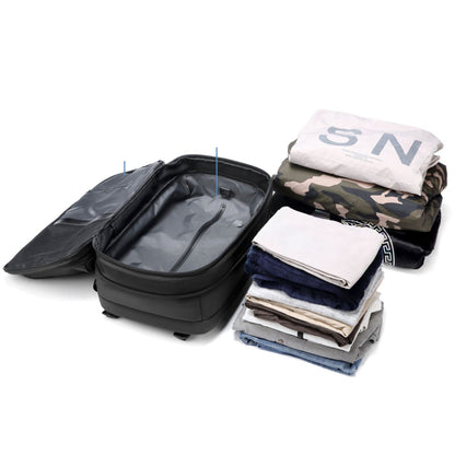 Skorter | VacuPro – Compression Travel Backpack with Built-In Vacuum System | Space-Saving Cabin Bag