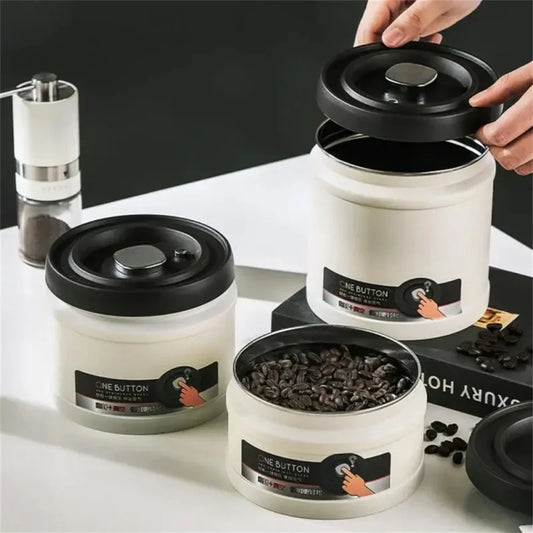 Skorter | VacuM Sealed Coffee Storage Container - Container Freshness - Ideal For Coffee Lovers