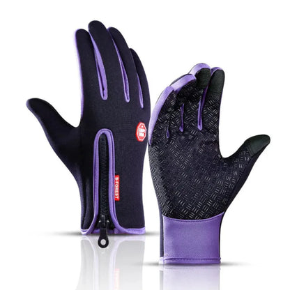 Skorter | Waterproof Gloves: Thermal Gloves with Touch Screen | Biking, Golf, Raynaud's, and Winter Sports