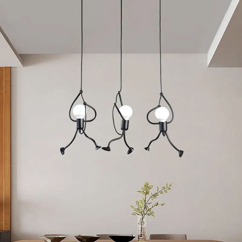 Skorter | Cheerful Doll-Shaped Adjustable Pendant Light
