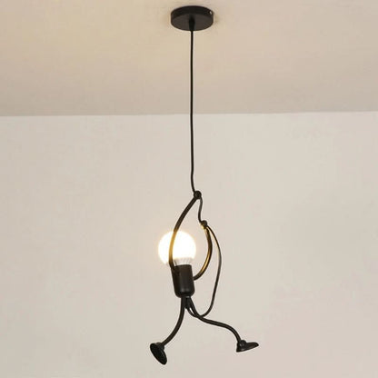 Skorter | Cheerful Doll-Shaped Adjustable Pendant Light