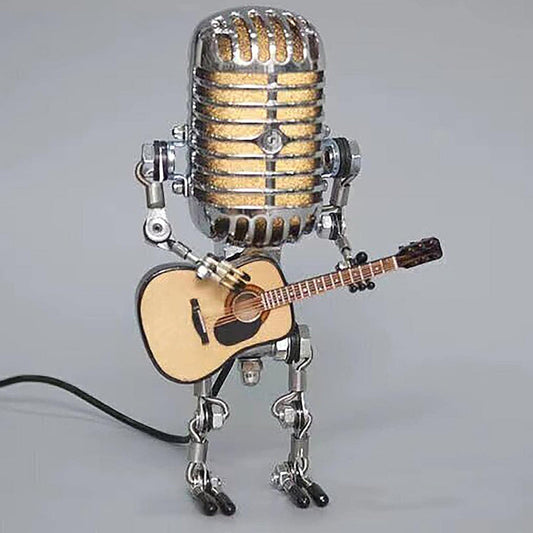 Skorter | Vintage Microphone Guitar Lamp