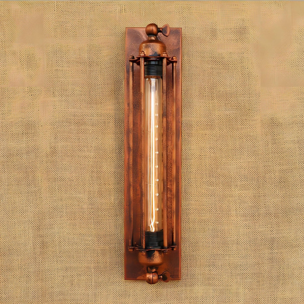 Skorter | Vintage Wall-Mounted LED Light – Timeless Design with Elegant Matte Black Finish