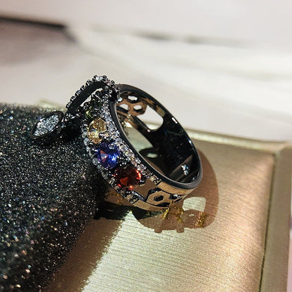 Skorter | Vintage-Inspired Zircon Filled Fashion Jewelry Rings