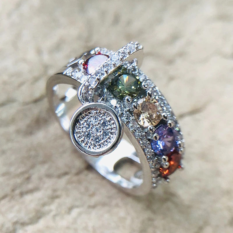 Skorter | Vintage-Inspired Zircon Filled Fashion Jewelry Rings