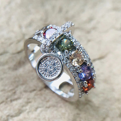 Skorter | Vintage-Inspired Zircon Filled Fashion Jewelry Rings