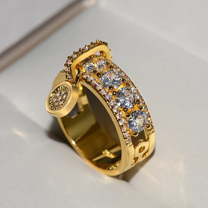 Skorter | Vintage-Inspired Zircon Filled Fashion Jewelry Rings