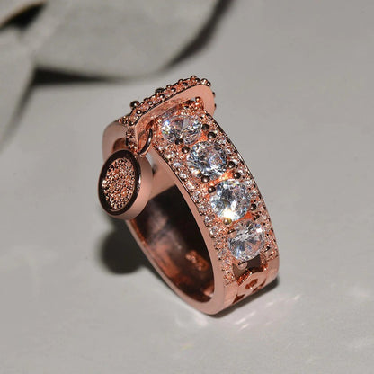 Skorter | Vintage-Inspired Zircon Filled Fashion Jewelry Rings