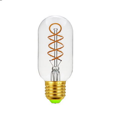 Skorter | Vintage industrial ampule-shaped LED Edison globe with woven filament pattern