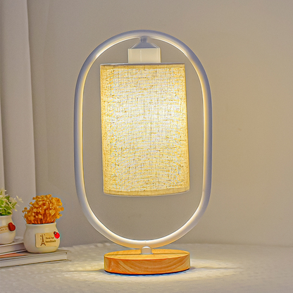 Skorter | Vintage LED Wood Table Lamp