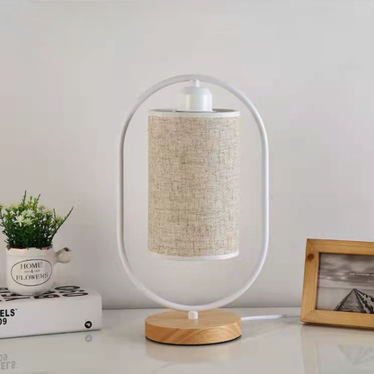 Skorter | Vintage LED Wood Table Lamp