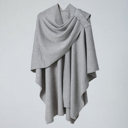 Skorter | Virelli Poncho Lightweight Shawl Coat