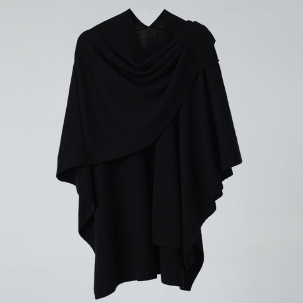 Skorter | Virelli Poncho Lightweight Shawl Coat