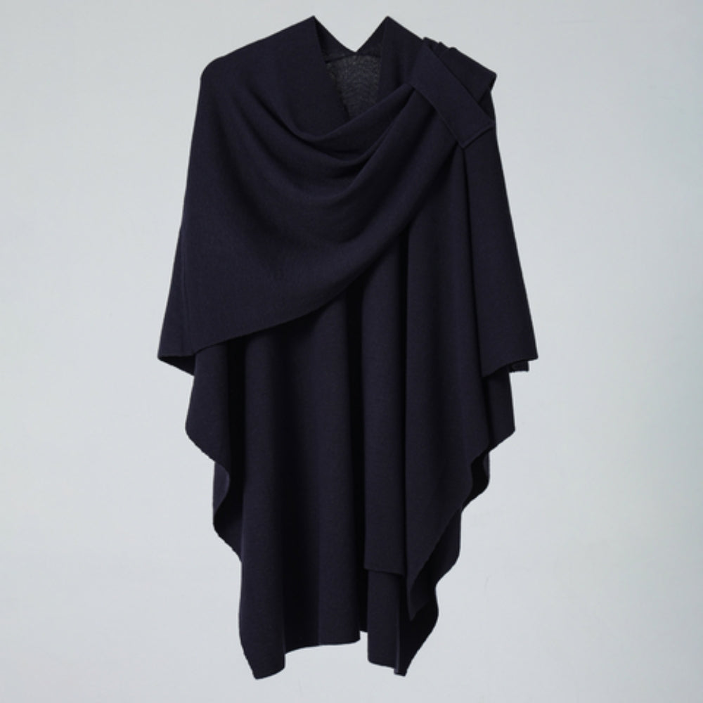 Skorter | Virelli Poncho Lightweight Shawl Coat