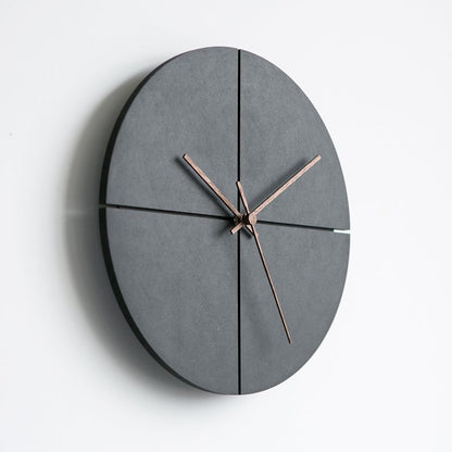 Skorter | Virona – Stylish Modern Wall Clock with Silent Quartz Movement | Elegant Design for Any Interior