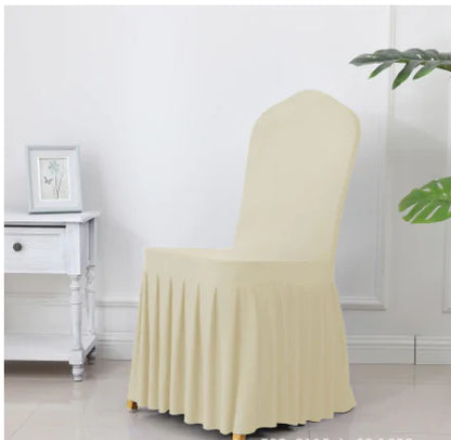 Skorter | Chair cover with pleated skirt