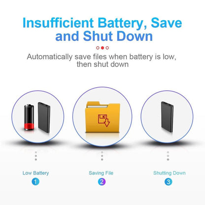 Skorter | Ultra-light Dictaphone with Voice Activation & 32 GB Storage