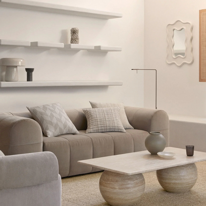 Skorter | Adriana Cushion - Natural