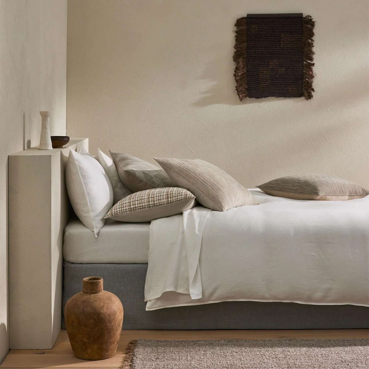 Skorter | Adriana Cushion - Natural