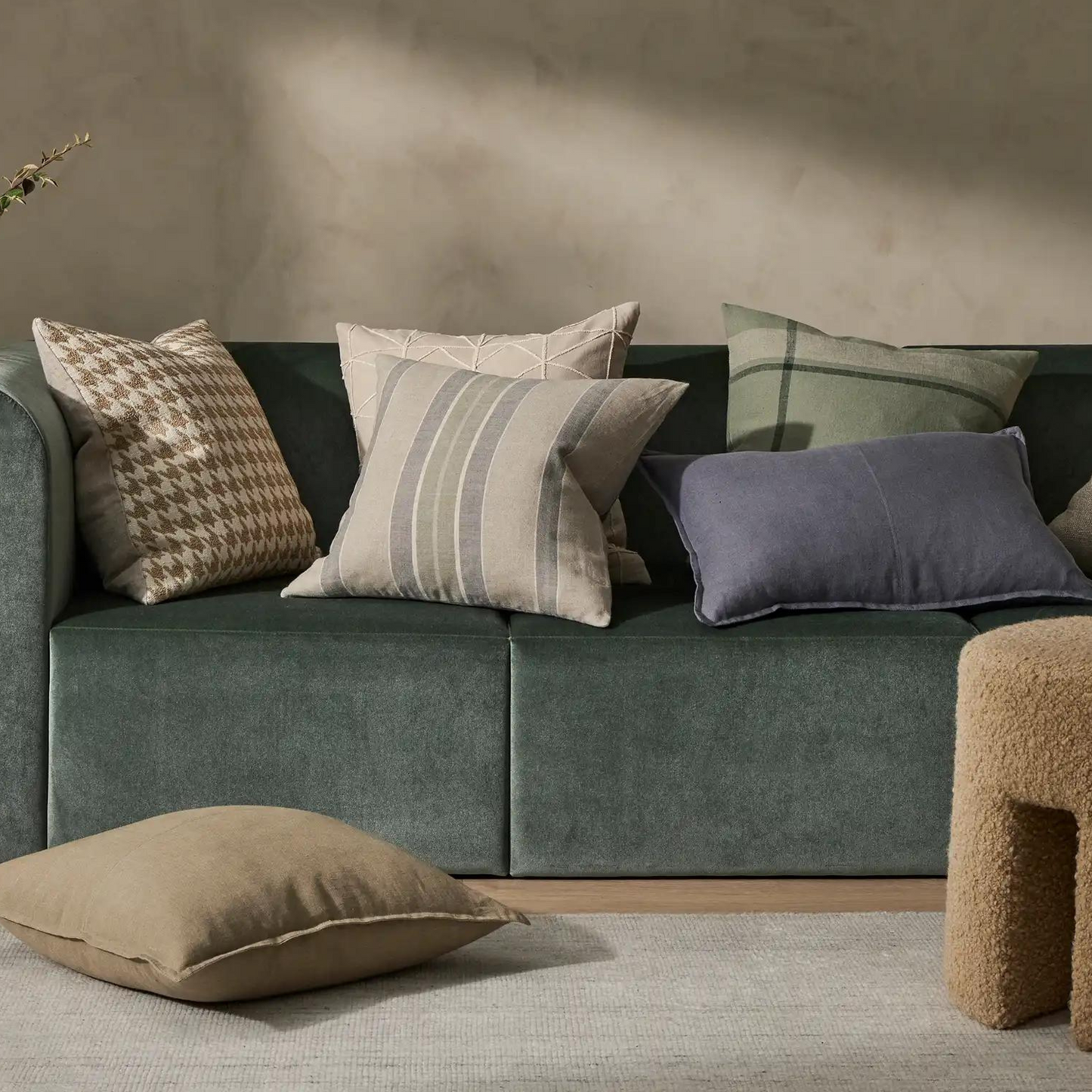 Skorter | Como Cushion 50cm x 50cm - Clay