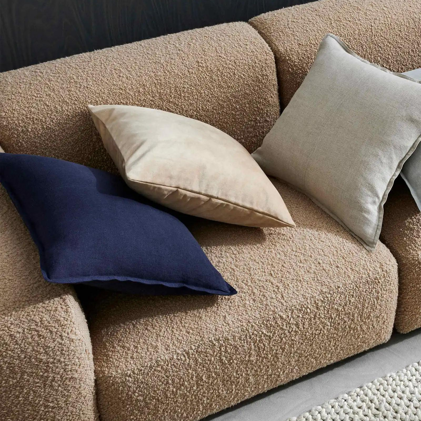 Skorter | Como Cushion 50cm x 50cm - Linen fabric