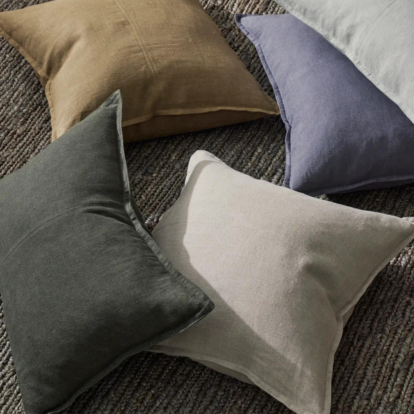 Skorter | Como Cushion 50cm x 50cm - Linen fabric