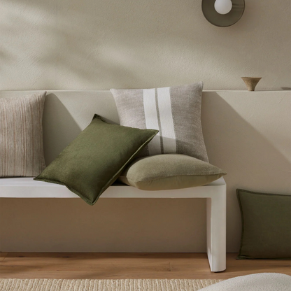 Skorter | Fiore Cushions 50cm x 50cm - Olive