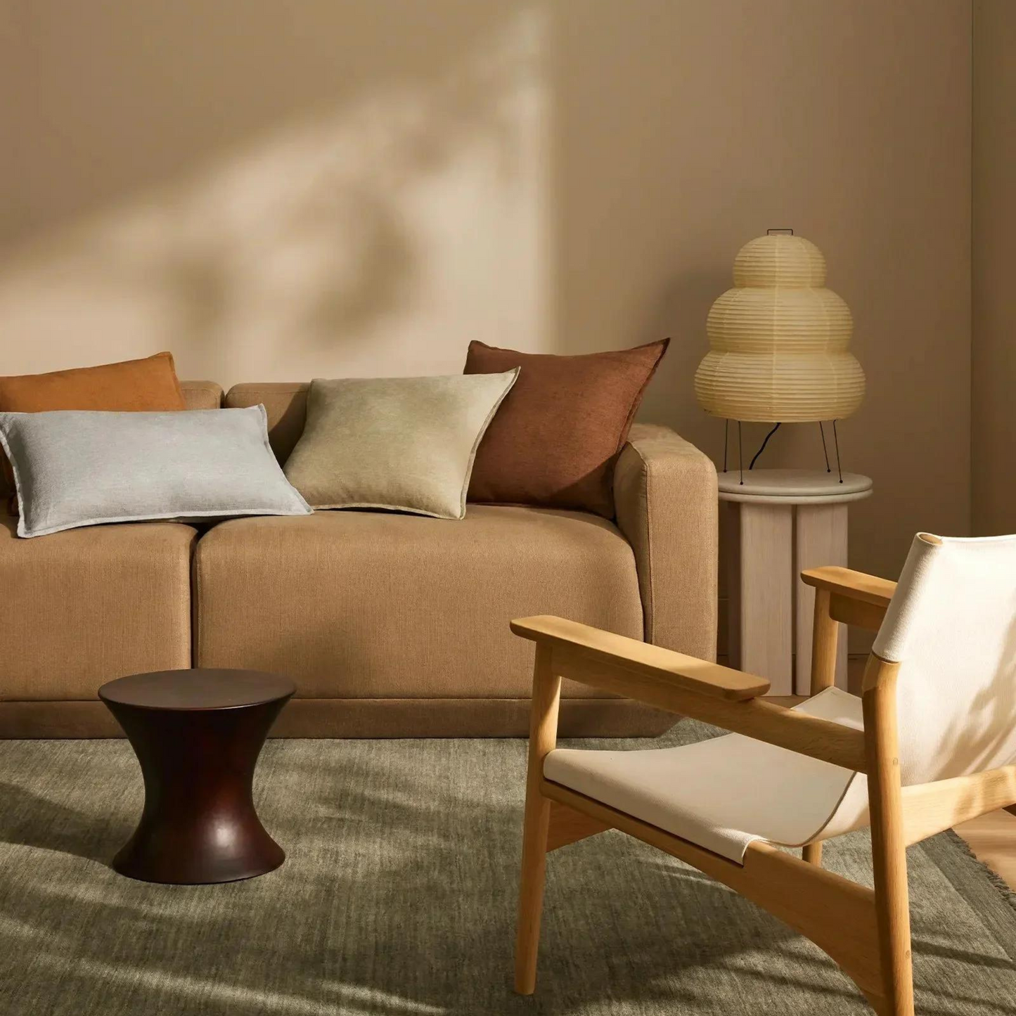 Skorter | Fiore Cushion 50cm x 50cm - Toffee