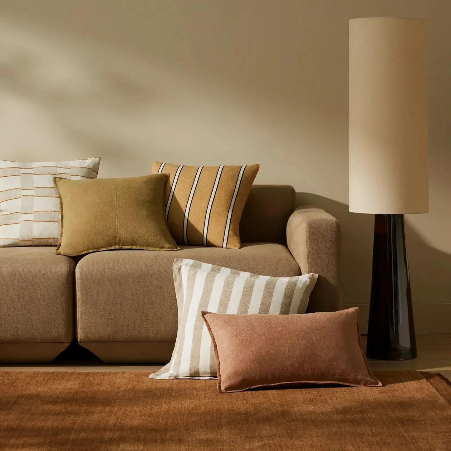 Skorter | Fiore Cushion 40cm x 60cm - Clay